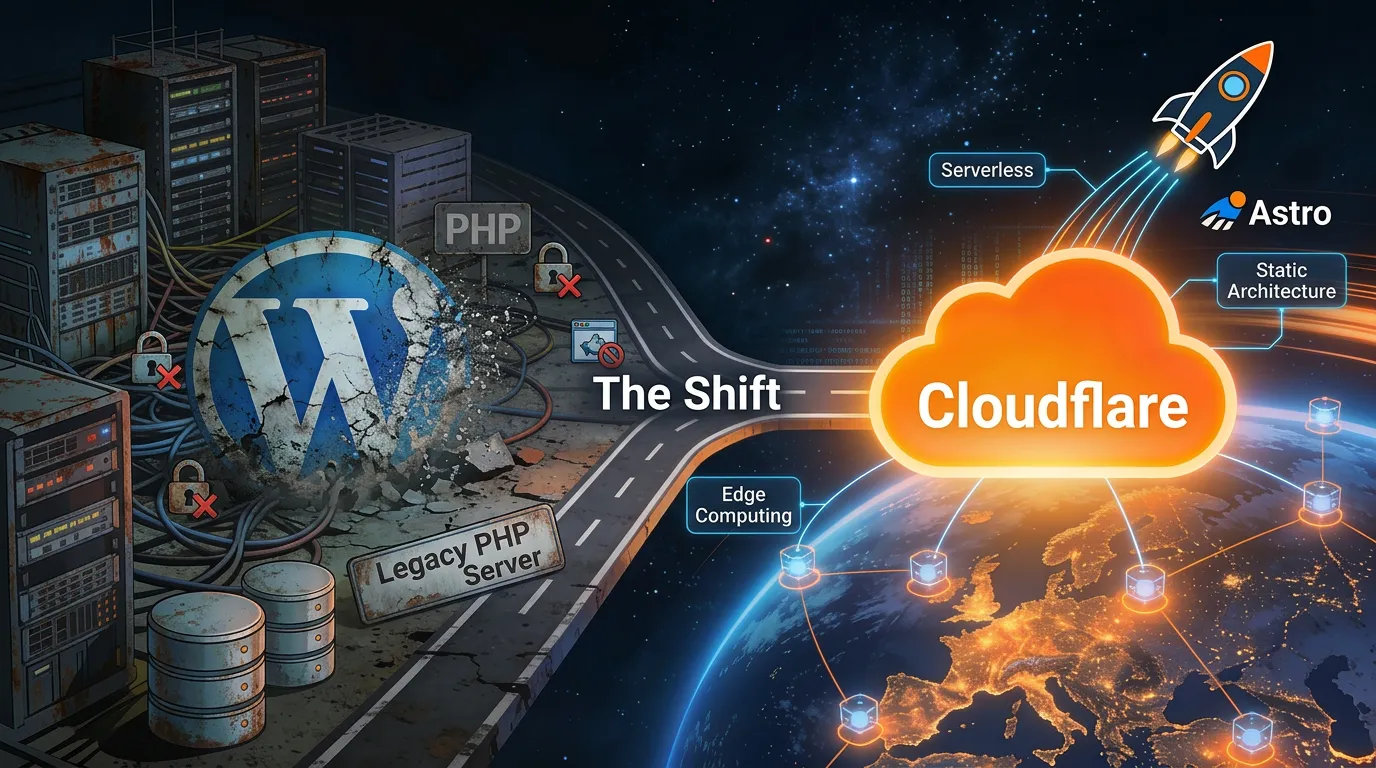 Wordpress -> Cloudflare Astro